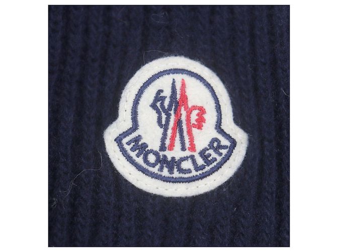 Pullover in maglia Moncler CICLISTA Blu Cachi Blu navy - vista 5