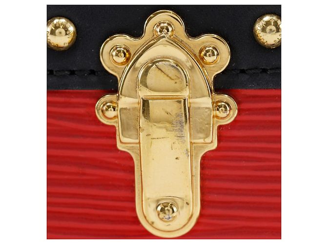 Borsa Trunk Clutch Epi 2 in 1 Louis Vuitton Rosso - vista 12