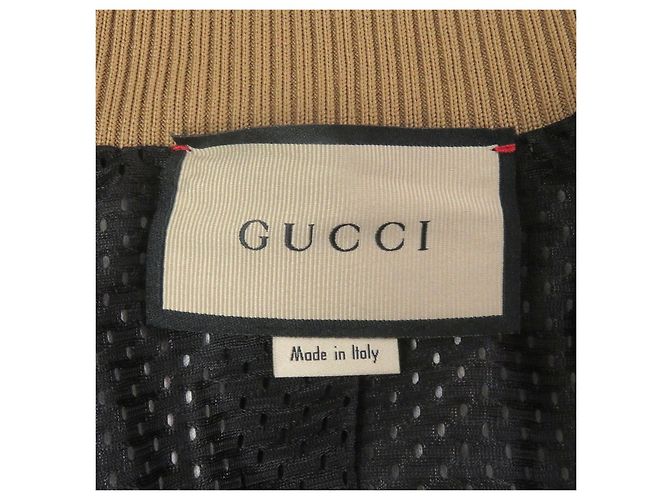 Trackjacke aus Polyester und Baumwolle mit Gucci Ken Scott Allover-Logo Schwarz - Ansicht 7