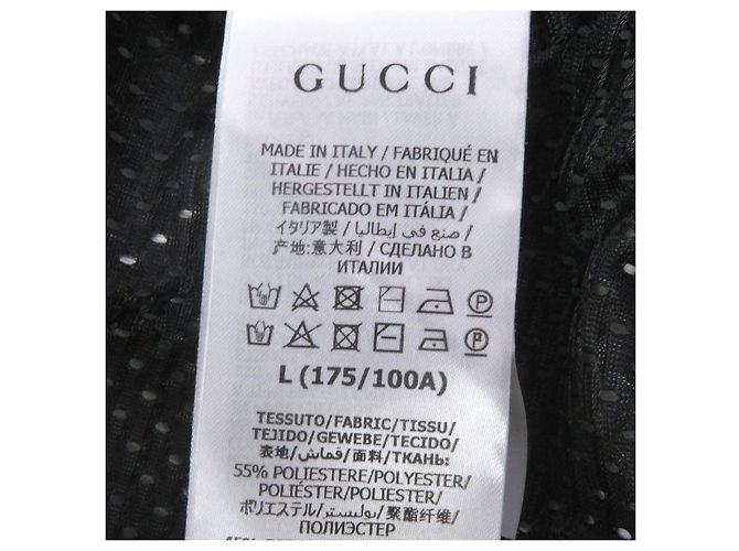 Trackjacke aus Polyester und Baumwolle mit Gucci Ken Scott Allover-Logo Schwarz - Ansicht 9