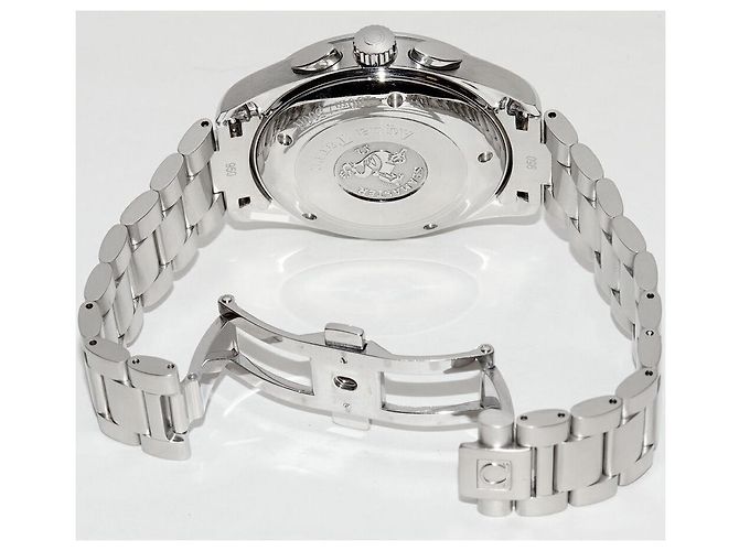 Omega Seamaster Aqua Terra Chronograph aus Edelstahl Schwarz - Ansicht 2
