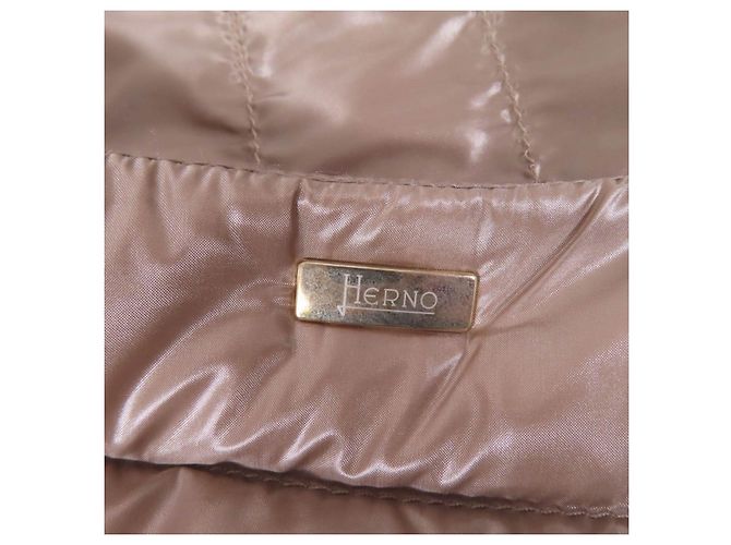 Autre Marque Abrigo de plumas Herno Switching Beige - vista 5