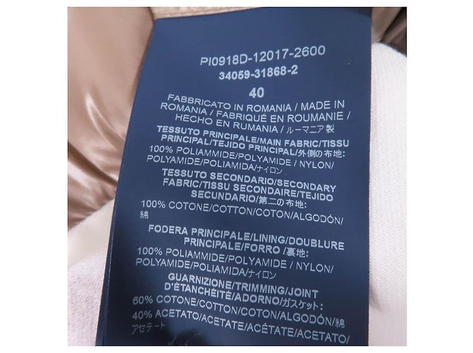 Autre Marque Abrigo de plumas Herno Switching Beige - vista 7
