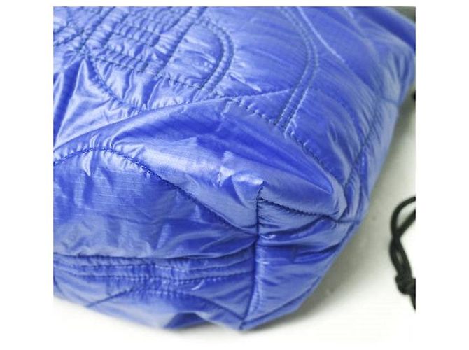 BORSO TOTE QUILTATO DELLA THE NORTH FACE PURPLE LABEL Blu - vista 10