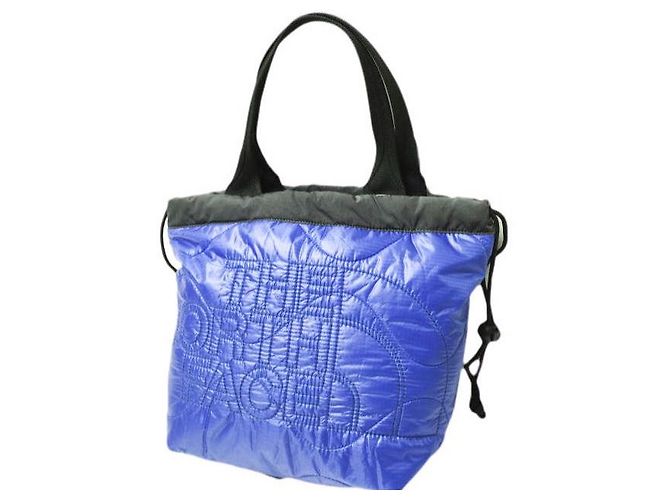 BORSO TOTE QUILTATO DELLA THE NORTH FACE PURPLE LABEL Blu - vista 3