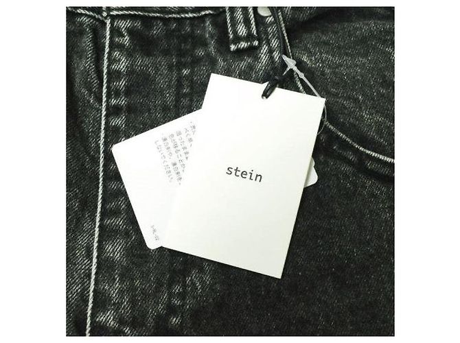 Autre Marque Jeans in denim decolorato chimico in combinazione di nylon Stein - vista 4