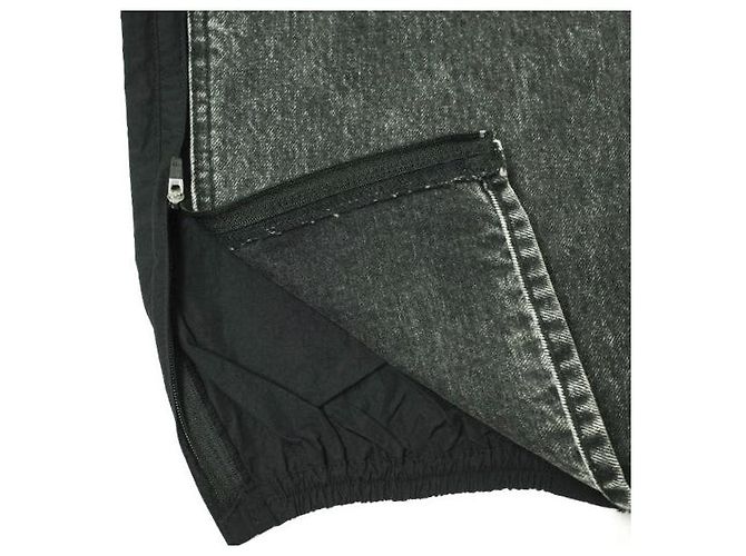 Autre Marque Jeans in denim decolorato chimico in combinazione di nylon Stein - vista 9