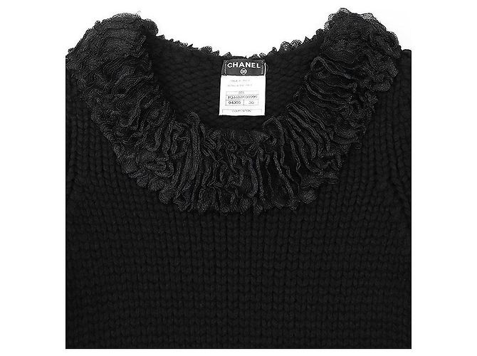 Chanel Strickkleid Schwarz - Ansicht 12