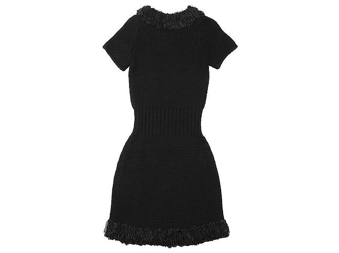 Chanel Strickkleid Schwarz - Ansicht 13