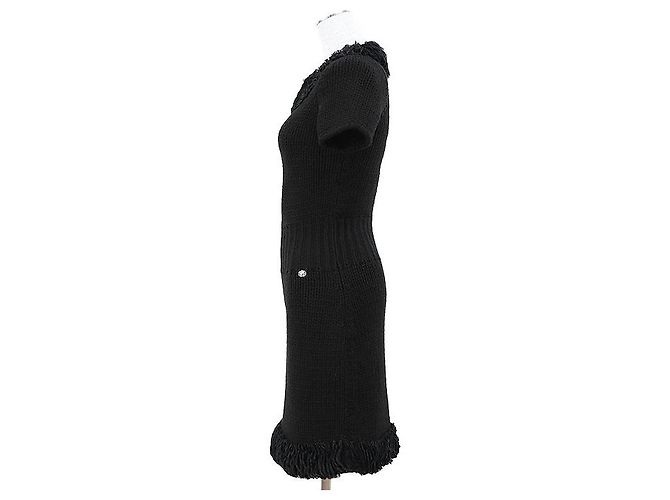 Chanel Strickkleid Schwarz - Ansicht 15