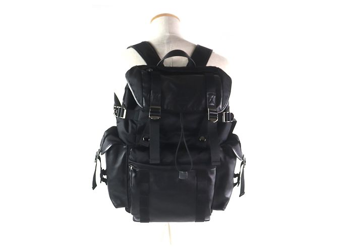 Zaino Tod's in tessuto e pelle Nero - vista 3