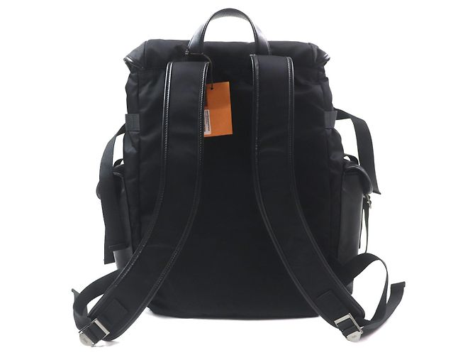Zaino Tod's in tessuto e pelle Nero - vista 4