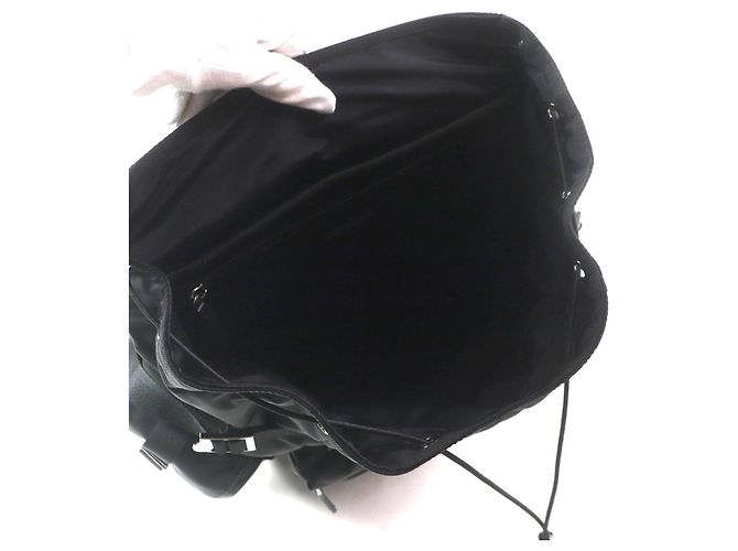 Zaino Tod's in tessuto e pelle Nero - vista 8