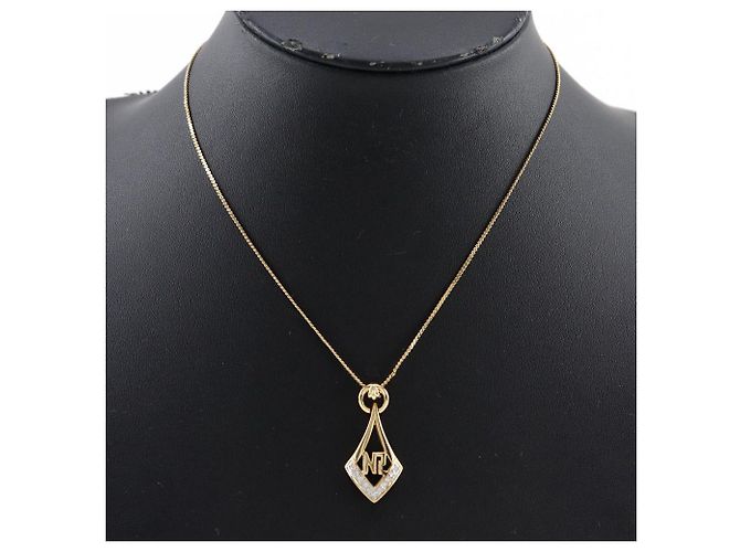 Autre Marque Collar Logo NR de Nina Ricci Dorado - vista 2