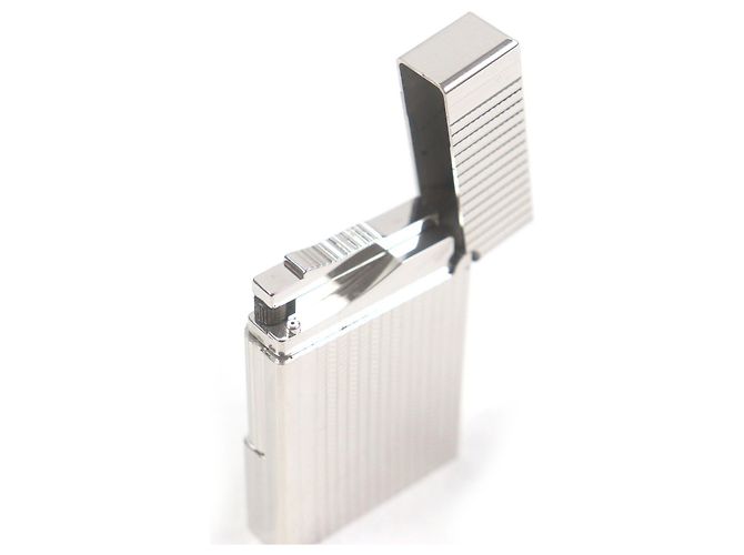 Autre Marque Dupont Gatsby Herringbone Pattern Silver Lighter Silvery - view 4