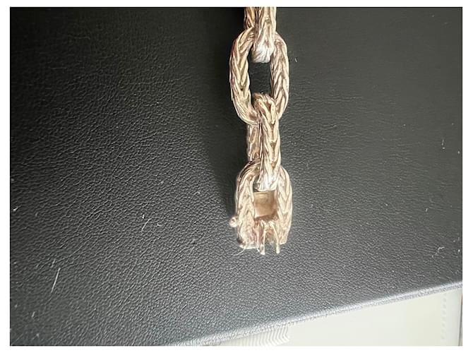 Bracciale Hermès Catena Ancora Vendôme Argento - vista 10