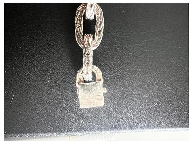 Bracciale Hermès Catena Ancora Vendôme Argento - vista 12