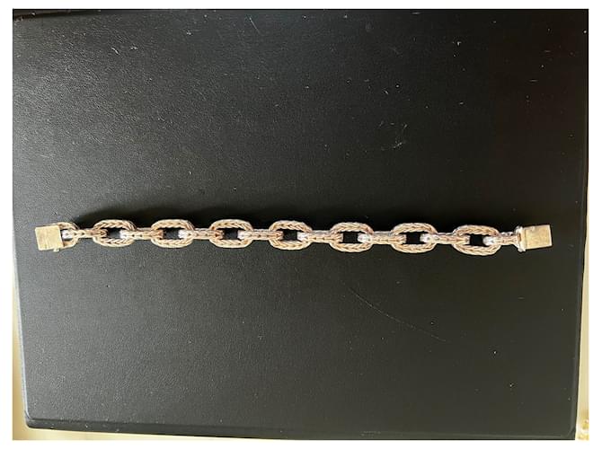 Bracciale Hermès Catena Ancora Vendôme Argento - vista 13
