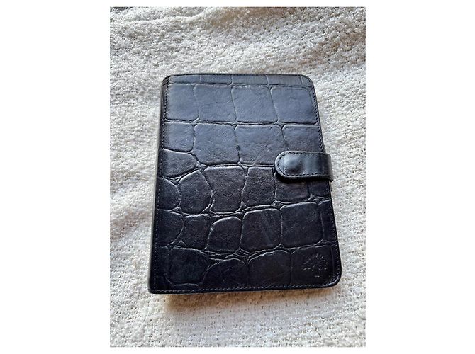 Mulberry Croco Agenda Planner - view 2