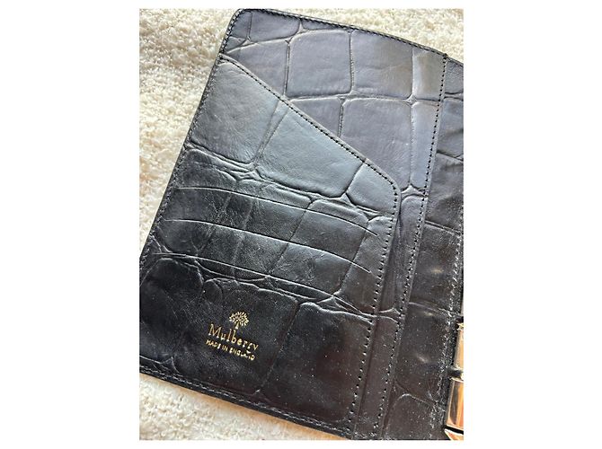 Mulberry Croco Agenda Planner - view 5