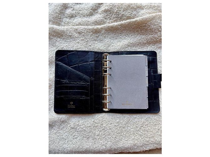 Mulberry Croco Agenda Planner - view 8