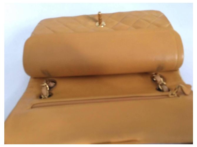 Timeless CHANEL Borsa Classica Doppia Media - Giallo Canarino Vivace - vista 6
