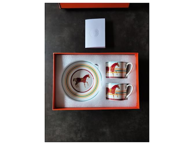 Kelly Hermès art de table set service à café - vue 2