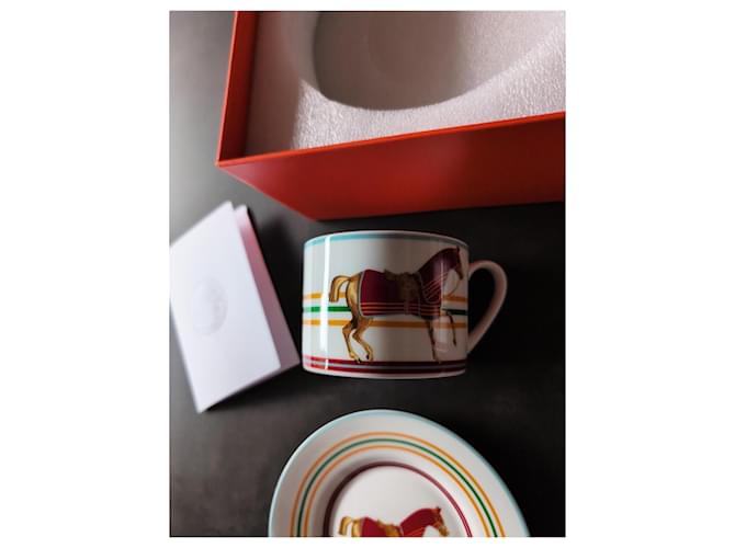 Kelly Hermès art de table set service à café - vue 7
