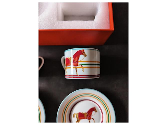 Kelly Hermès art de table set service à café - vue 8