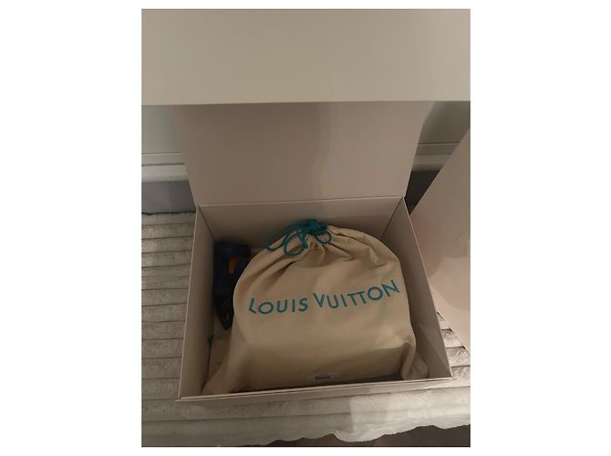 Louis Vuitton Borsa a Tracolla Speedy P9 25 Blu - vista 20