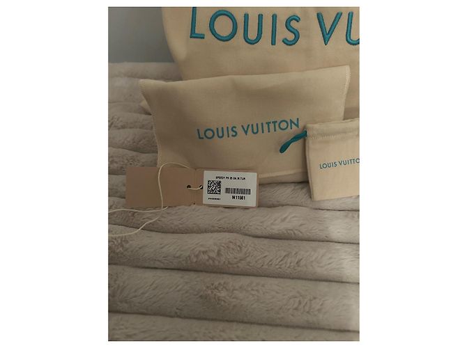 Louis Vuitton Borsa a Tracolla Speedy P9 25 Blu - vista 21