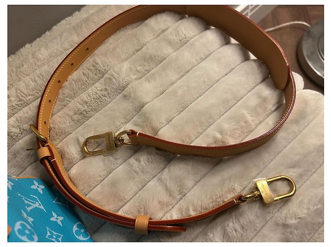 Louis Vuitton Borsa a Tracolla Speedy P9 25 Blu - vista 8
