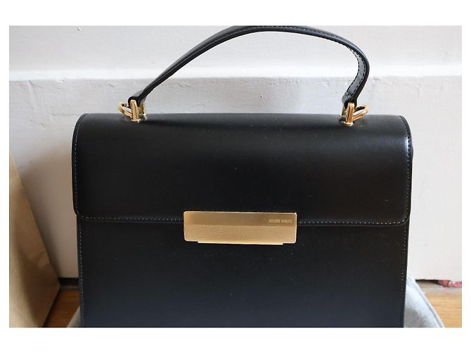 Atelier Auguste Capucine Gold Leder Schwarze Box - Ansicht 3