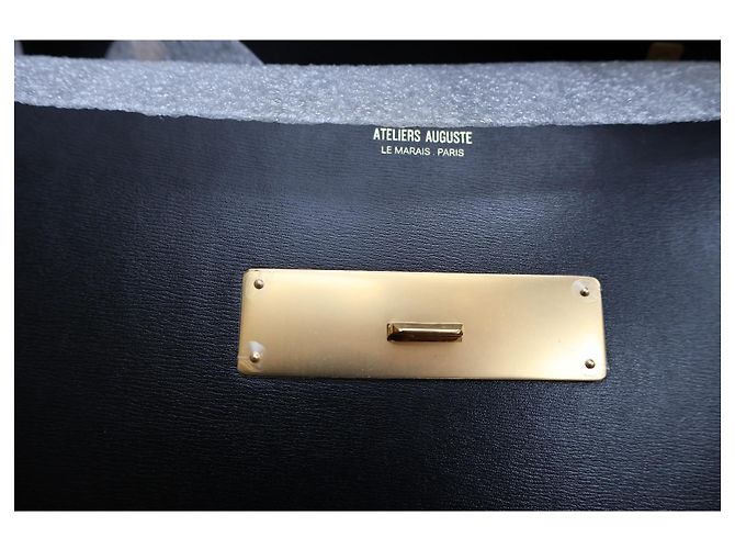 Atelier Auguste Capucine Gold Leder Schwarze Box - Ansicht 9