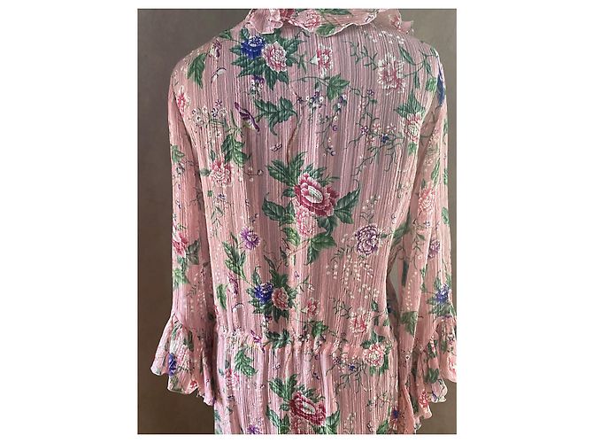 Autre Marque ANJUNA Kleid mit Blumenmuster in Rosa Pink - Ansicht 12