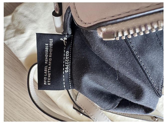 Borsa a mano Fendi By The Way in pelle bianca Bianco - vista 10