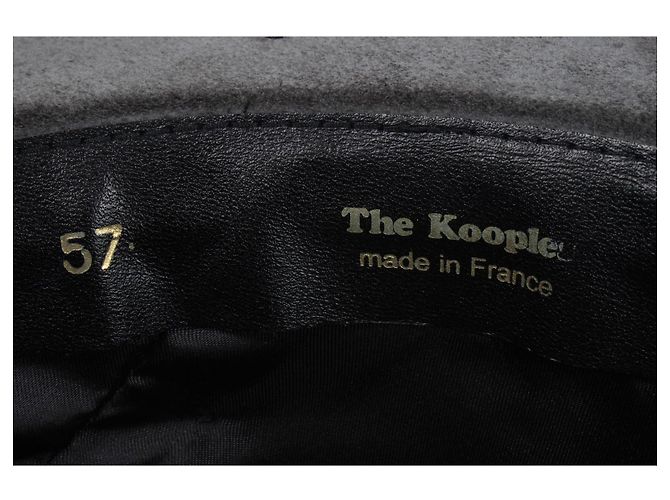 Cappello nero in lana e pelle The Kooples - vista 11