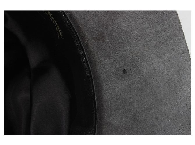 Cappello nero in lana e pelle The Kooples - vista 14