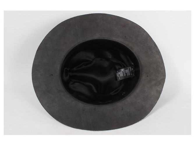 Cappello nero in lana e pelle The Kooples - vista 8