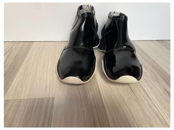 Fendi Sneaker Schwarz Synthetik - Ansicht 3