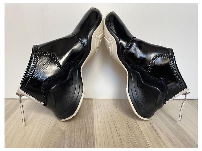 Fendi Sneaker Schwarz Synthetik - Ansicht 5