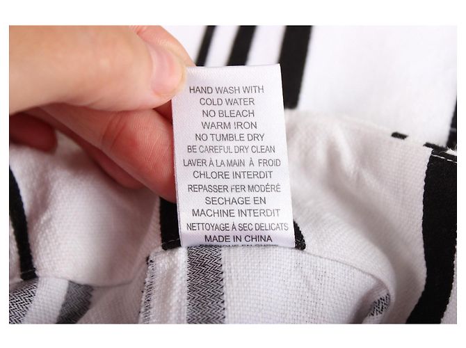 Pantalones Joseph blancos de algodón y lino - vista 8