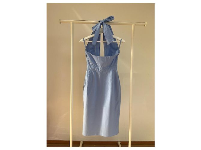 Abito in cotone blu Dsquared2 - vista 8