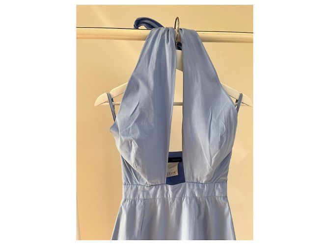 Abito in cotone blu Dsquared2 - vista 9