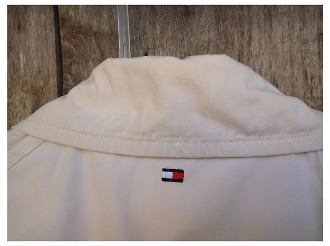 Tommy Hilfiger Jacke Weiß Baumwolle - Ansicht 7