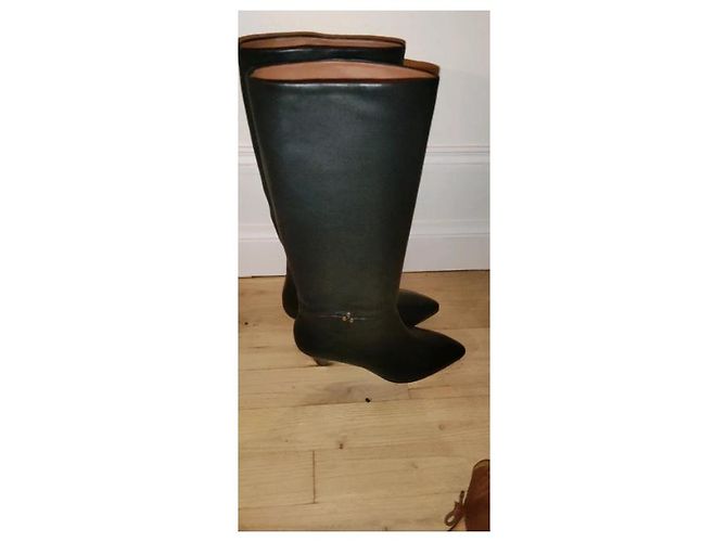 Botas Sandie 50 de piel negra Jerome Dreyfuss Negro - vista 2