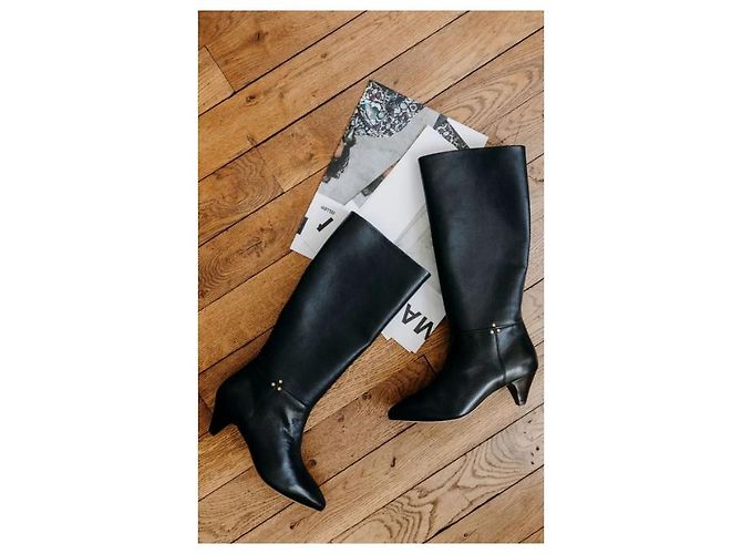 Botas Sandie 50 de piel negra Jerome Dreyfuss Negro - vista 7
