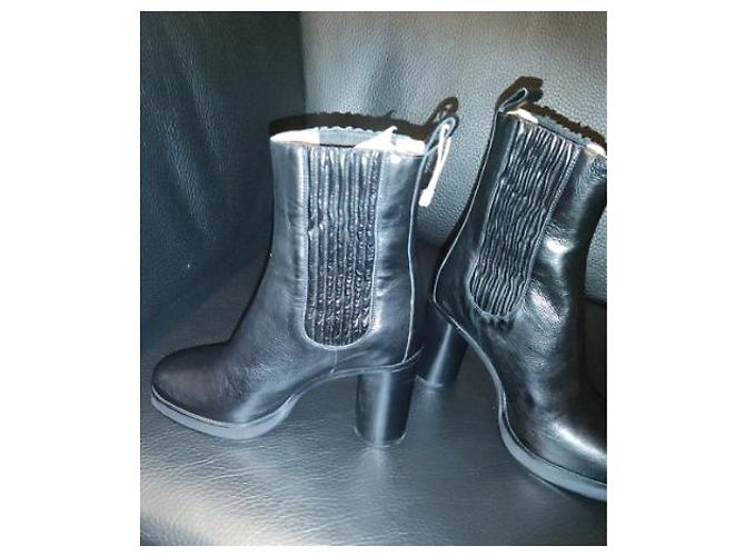 Stivaletti LILDE Isabel Marant in pelle nera Nero - vista 8