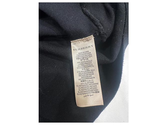 Burberry Pullover Grau aus Wolle und Seide S - Ansicht 5