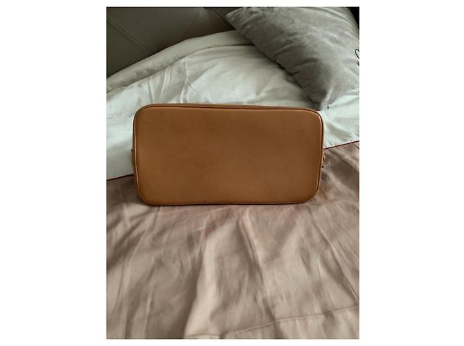 Bolso Louis Vuitton Alma Monograma Cuero Marrón Oscuro - vista 4